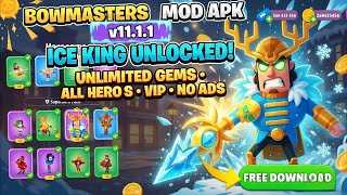 Bowmasters MOD MENU v11.1.1 | characters | Latest Terbaru Version | Unlimited All MOD APK UNLOCK ALL