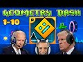 US Presidents Play Geometry Dash 1-10