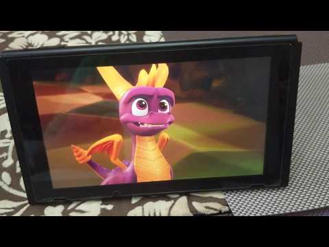 Spyro Reignited Trilogy Nintendo Switch Portable(Handheld/Tabletop) Mode Gameplay