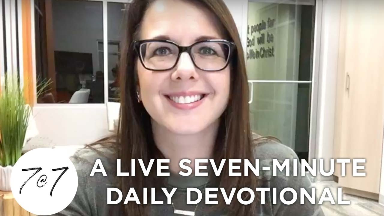 sermons4kids 7@7: A Live Seven-Minute Daily Devotional - Day 34
