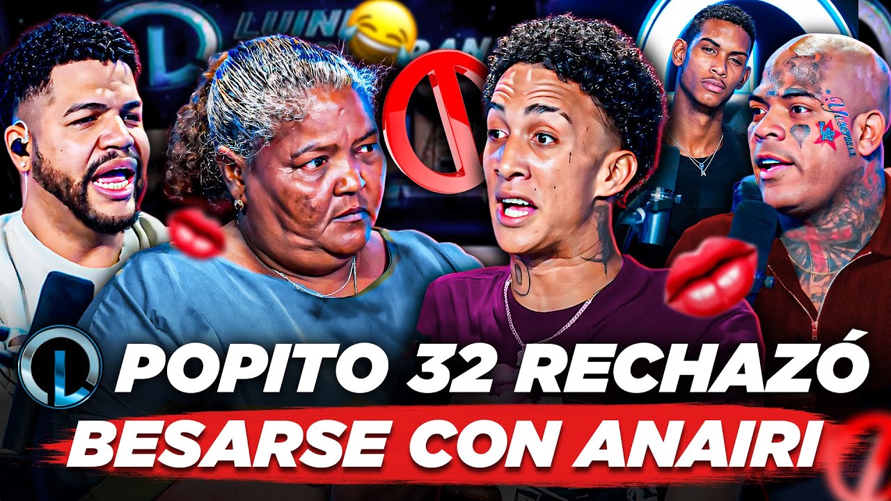 POPITO 32 PRENDE LA CABINA DE LUINNY Y METE AL MEDIO A TATUAJE POR QUERER QUE BESARA A ANAIRIS