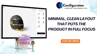 14. Vogue Template / Skin – Sleek WooCommerce Product Configurator for WordPress