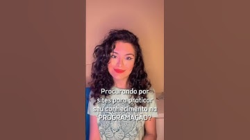 Procurando sites com desafios para praticar programação? 👩🏻‍💻✨  #sitesprogramacao #programacao