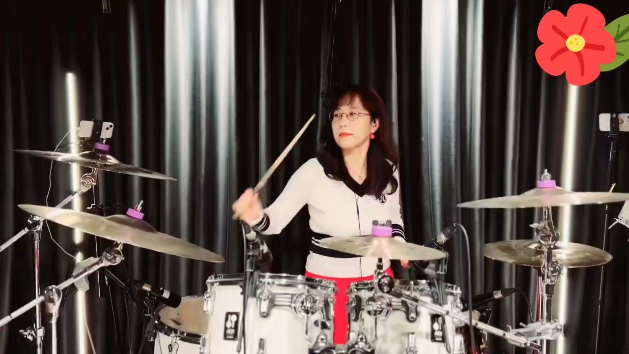 미운사랑#( 진미령)(디스코버전)#:drumcover#취미드럼#유일화드럼 ♡