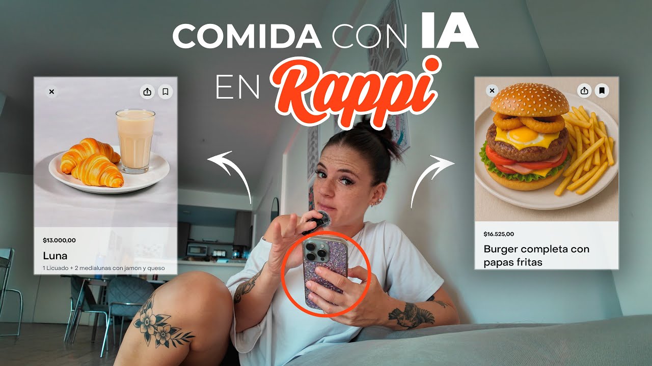 PEDI POR DELIVERY COMIDA HECHA CON IA 