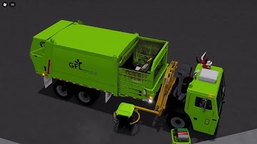 Roblox GFL Enviromental Mack LEU Heil Python Side Loader on trash. funny at the end