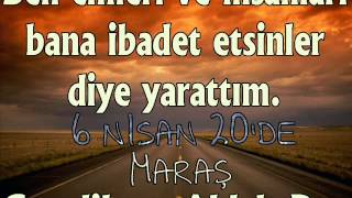 Ölümü Ve Hayati İmti̇han İçi̇n Yaratti - Ubeydullah Arslan