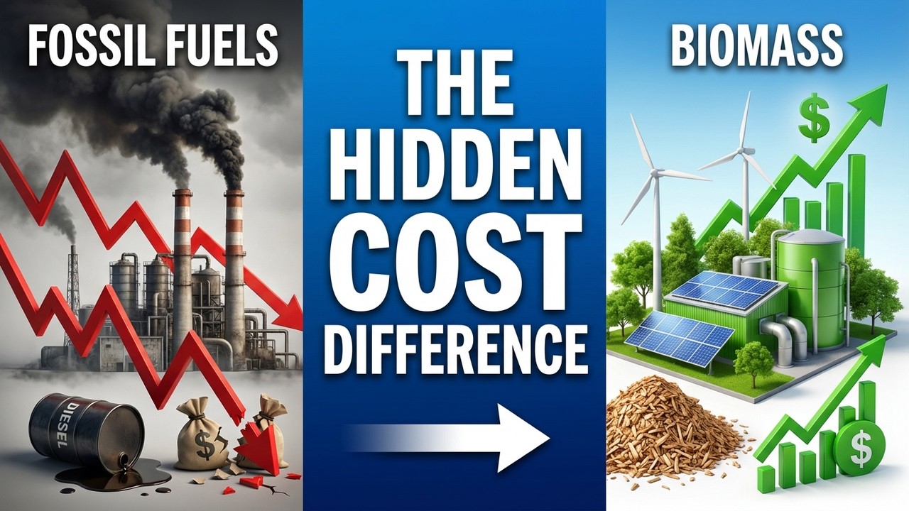 Fossil Fuels vs Biomass | The Cost Difference Nobody Talks About - YouTube