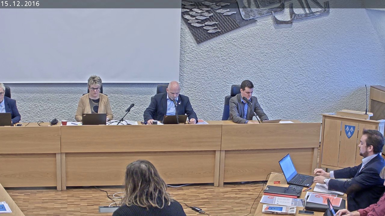 Direktesending frå Hareid kommunestyre 15.12.2016 del 2