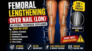 Bilateral Femoral Lengthening Step-by-Step |  Technique &amp; Avoiding Complications by Prof Elattar