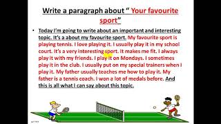 #How to #write a #paragraph #English كيف# #اكتب #موضوع #تعبير #الانجليزية  #تعلم #اللغة
