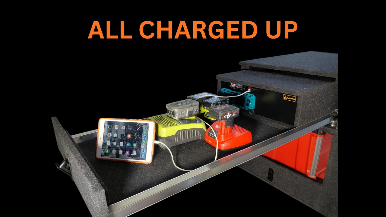 StackDrawer™ Power Deck – Complete 12V Power + Storage System | Lawson ...