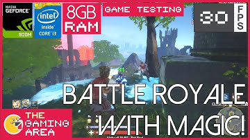 Spellbreak on LOW END LAPTOP