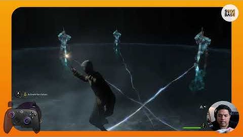 Hogwarts Legacy - Activeer de standbeelden (3 standbeelden puzzelproloog)