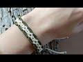 Pulseira Macrame 2 Cores Fácil Para Iniciantes - Passo a Passo 