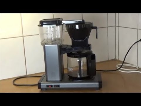 bonen Kritiek schetsen Coffee machine Douwe Egberts Model 741.62B, Type KBG - DE Coffee maker,  example test #90 - YouTube