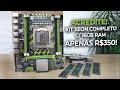 KIT XEON DO ALIEXPRESS POR R$350! PLACA MÃE, 16GB RAM E XEON! FUNCIONOU?