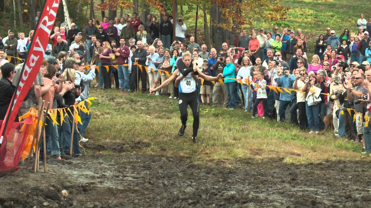 The Finnish Sport of Wife-Carrying pic