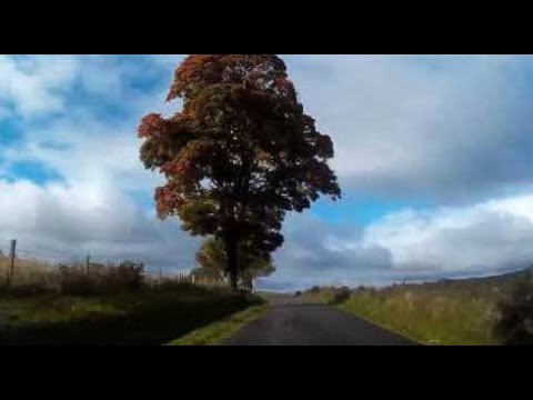 Autumn Sunday Road Trip Drive To Visit Forneth Perthshire Scotland