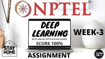 NPTEL Deep Learning Week 3 Quiz Assignment Solutions || August 2020 || Swayam