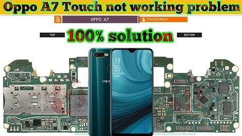 Oppo A7 Touch not working problem solution|#youtubeviralvideo2024|#thesoilboy