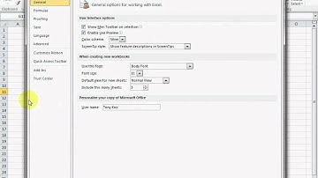Excel 2010 Show Developer Tab