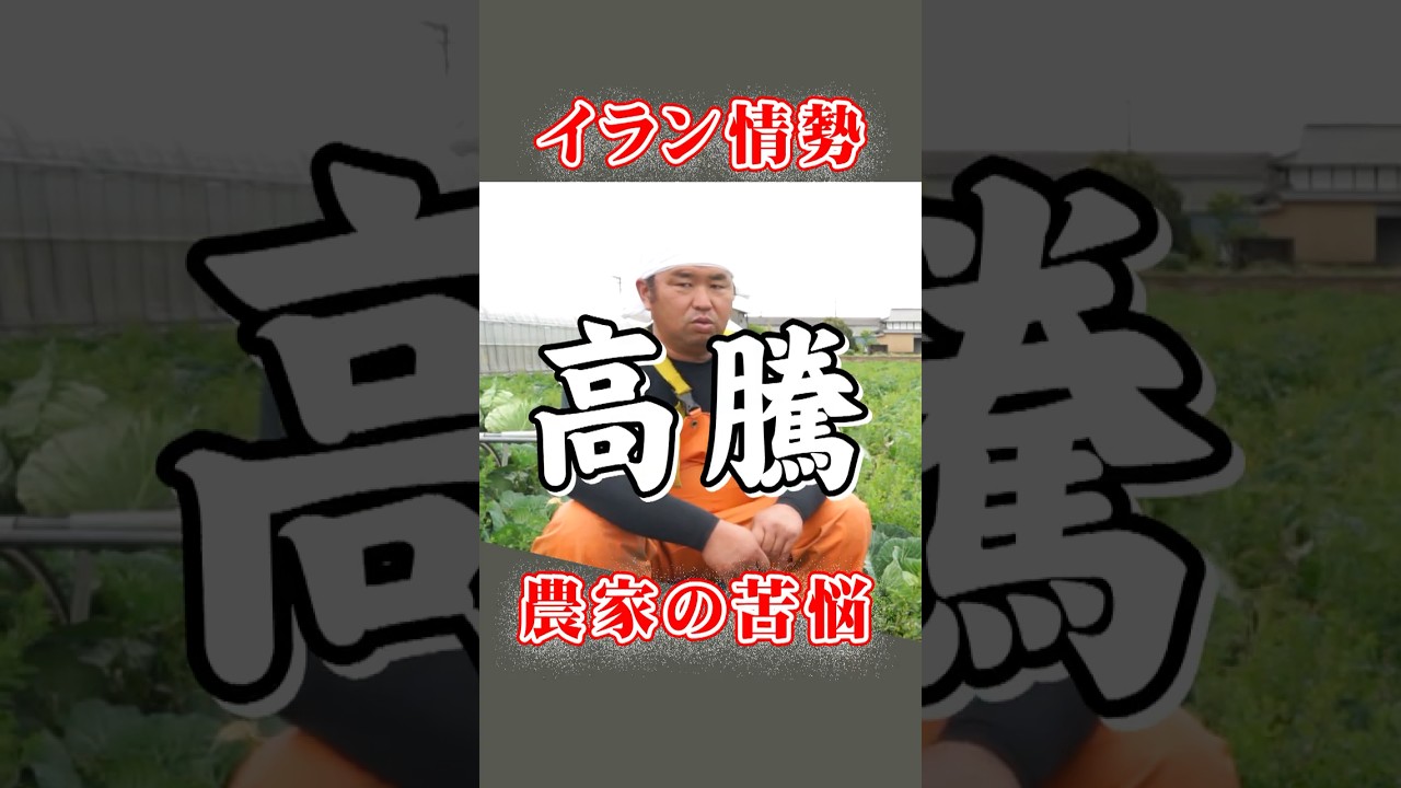迫る農業の危機…肥料の成分が届かない!?今後の農業資材高騰への懸念