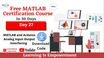 MATLAB and Arduino Analog Input Output Interfacing