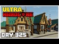 🔴 Building a Harbour Town | 325+ Days in Minecraft ULTRA HARDCORE