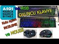 A101'den Piranha Gaming Klavye ve Piranha X7 Gaming Mouse - Klavye, Mouse| detaylı inceleme| A101