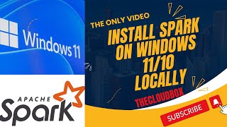 How To Install Spark Pyspark in Windows 11 ,10 Locally