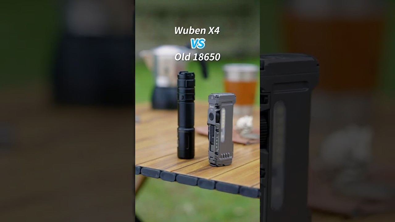 Wuben X4 vs. Traditional 18650 Flashlight – Which One Comes Out on Top? 🔦⚡