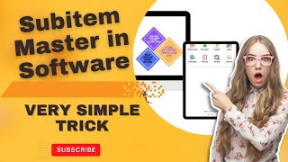 Subitem Masters in Billing Software |Batch No Create Easy Trick