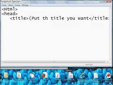 How to make an html prank site - YouTube