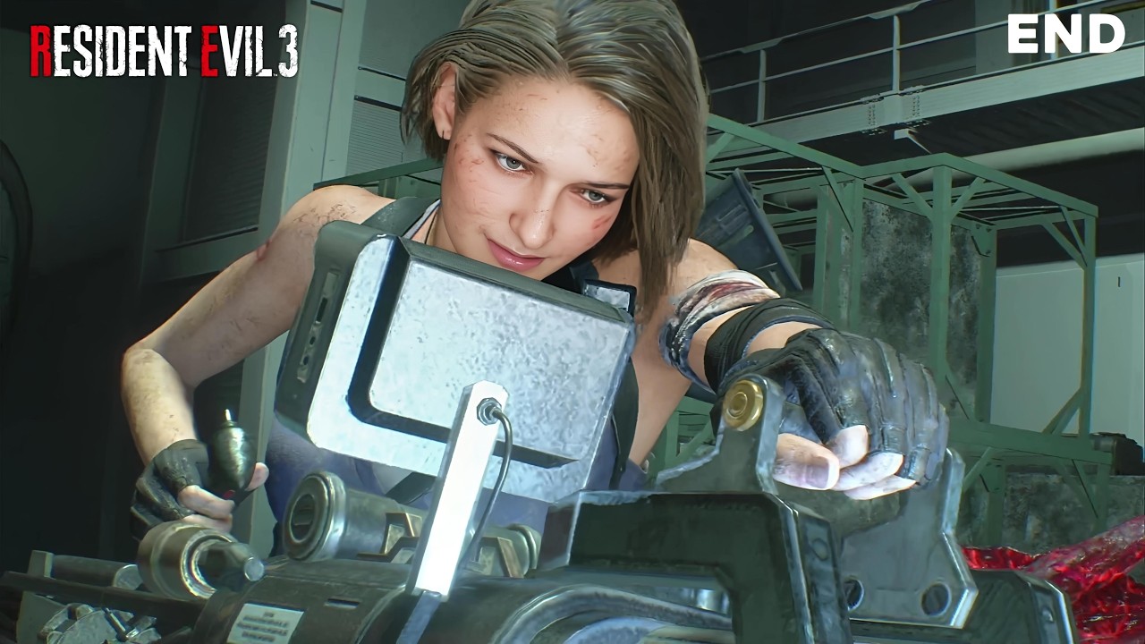 LAST ZOMBIE IS FINISH RESIDENT EVIL 3 ENDING GAMEPLAY 