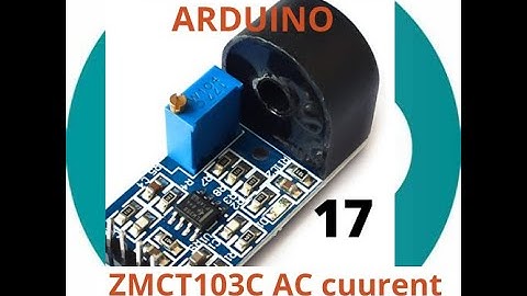 AC Current Measurement using Current Transformer and Arduino