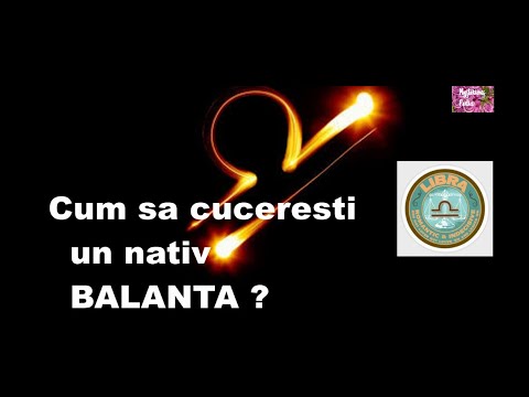 Cum  sa CUCERESTI un nativ BALANTA  ?