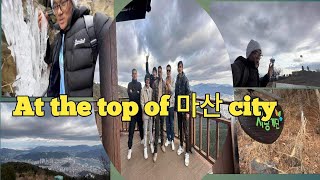 First vlog on korea🥰 visiting at the top of 마산 city with brotherhood🥰