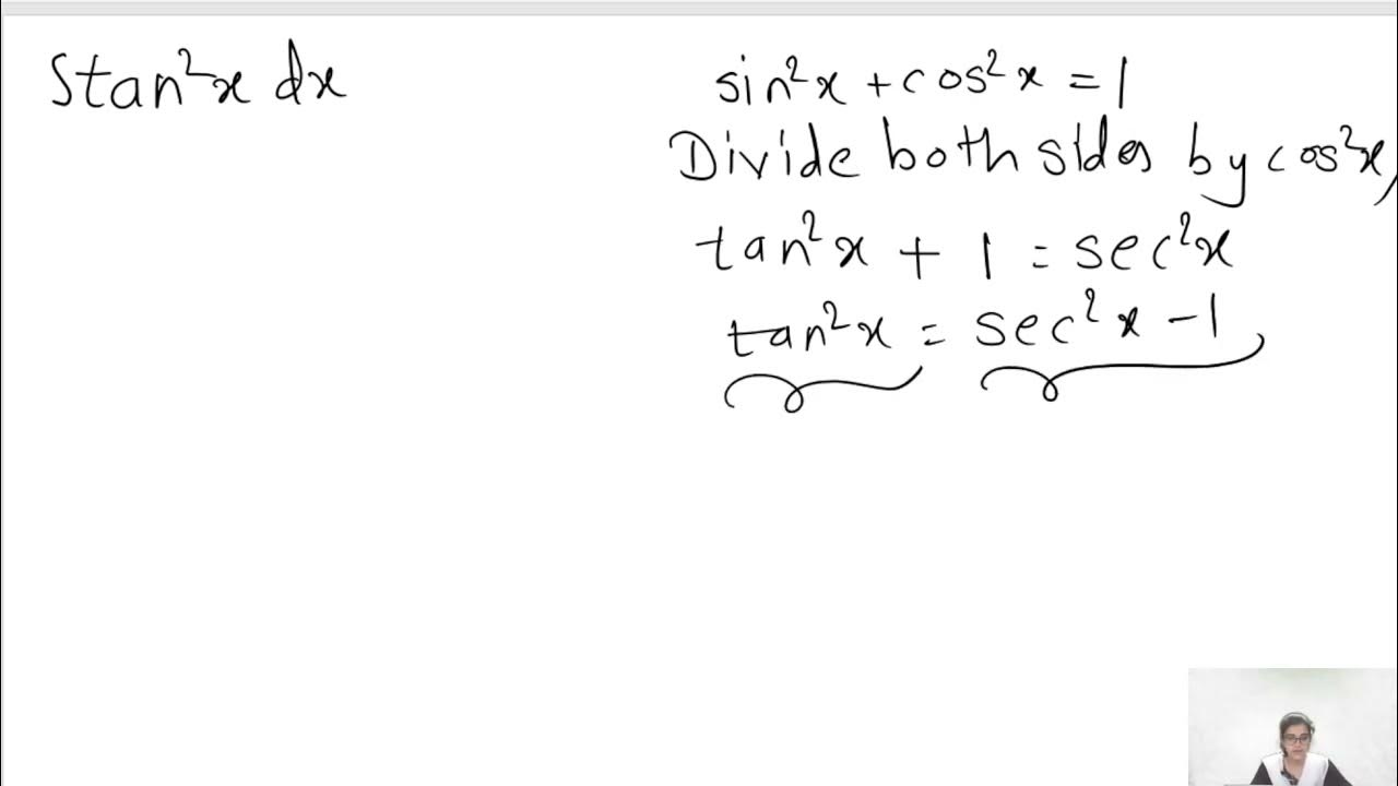 Integration Of tan 2 X Dx I e tan 2 X Dx YouTube derivative-of-the-inverse-tangent-of-the-square-root-of-x-youtube
