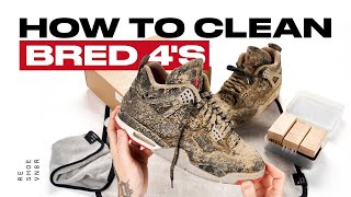 How to Clean the Dirtiest Air Jordan 4 Reimagined Breds