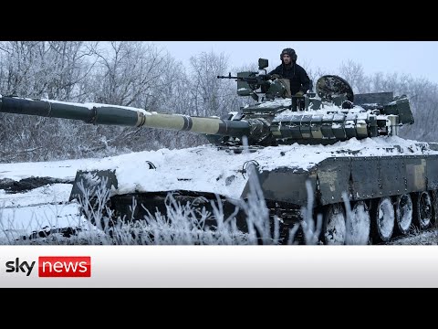 Russia-Ukraine crisis: Inside UKraine's top-secret tank base.