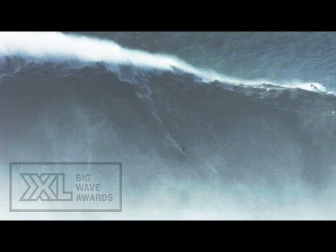 Benjamin Sanchis at Nazare - 2015 Wipeout of the Year Entry - XXL Big Wave Awards