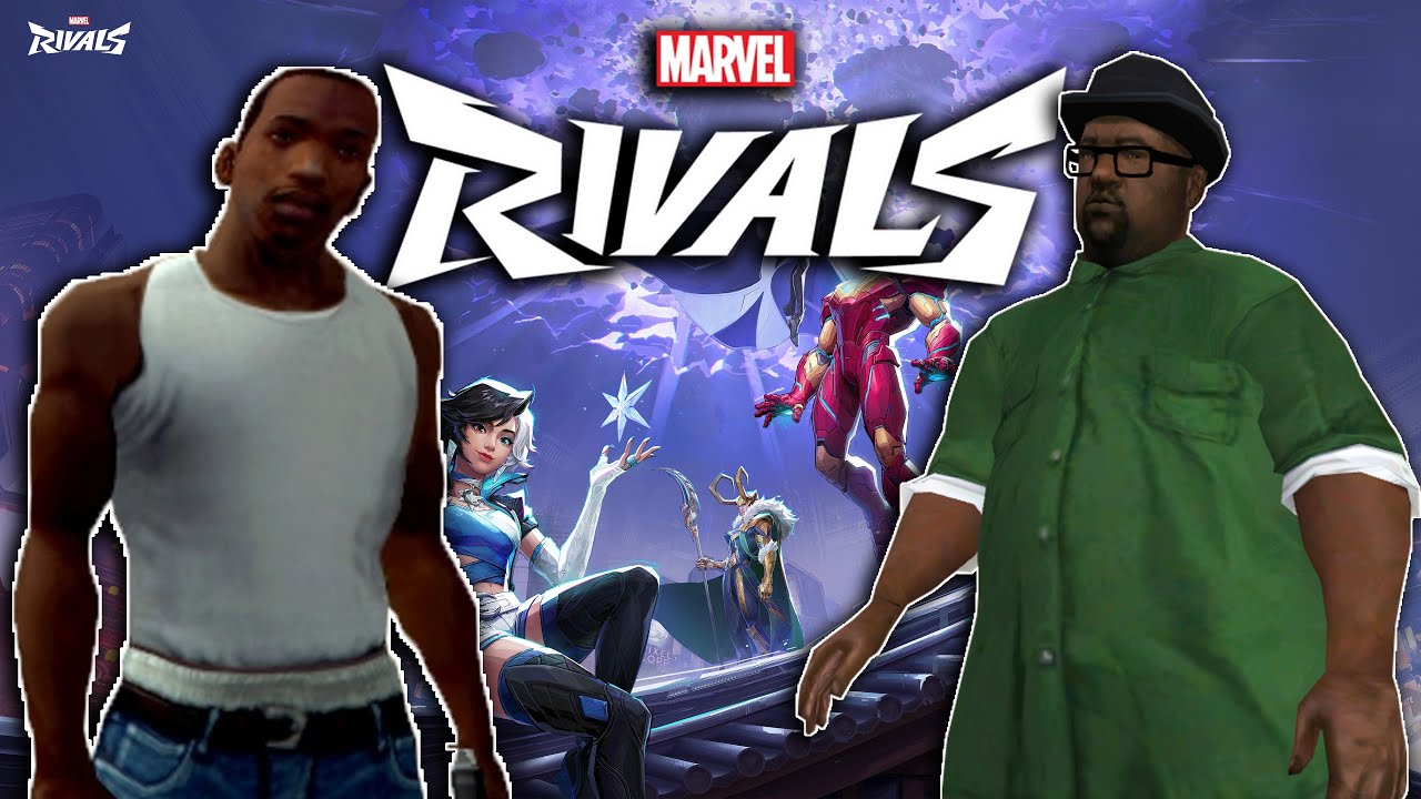 CJ and Big Smoke Play Marvel Rivals - YouTube