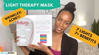 Aduro 7+1 Light Therapy Facial Mask Unboxing | Demo screenshot 2