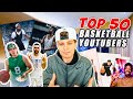 The REAL Top 50 Basketball Youtuber LIST!