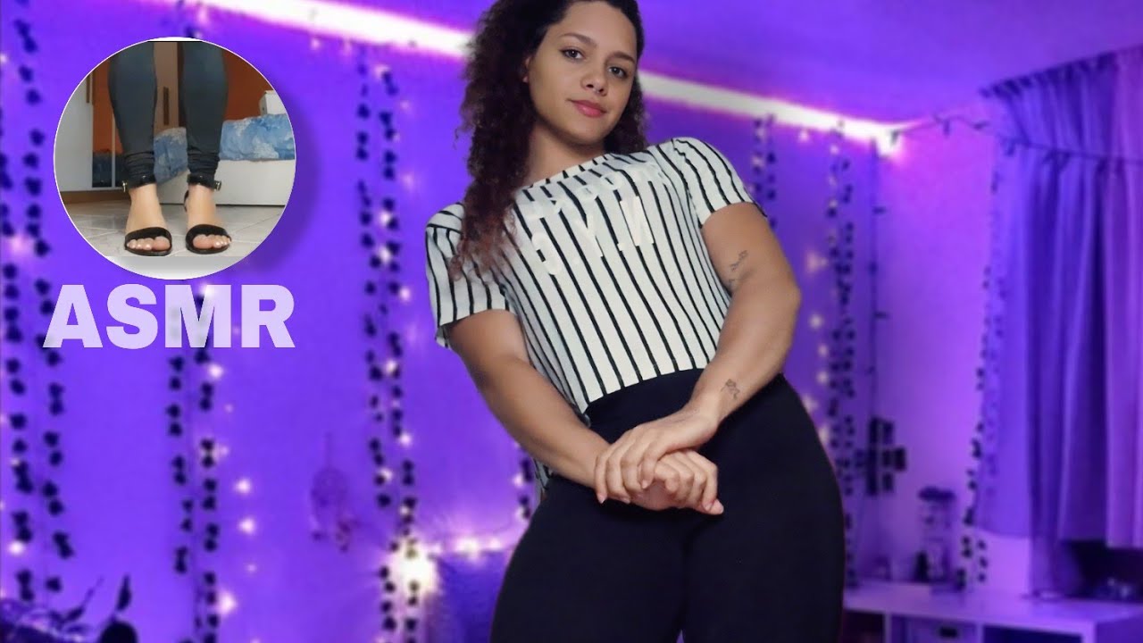 ASMR • Andando de salto + Uma giganta te encontrou! RP๑♡ #asmr #relax