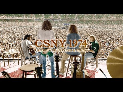 CROSBY STILLS NASH & YOUNG - Almost Cut my Hair (Live 1974)