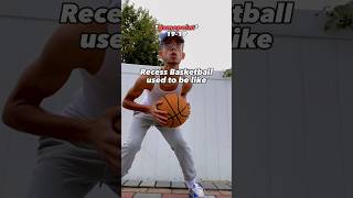 Recess/School Basketball used to be like 🤣🏀 #basketball #nba #funny