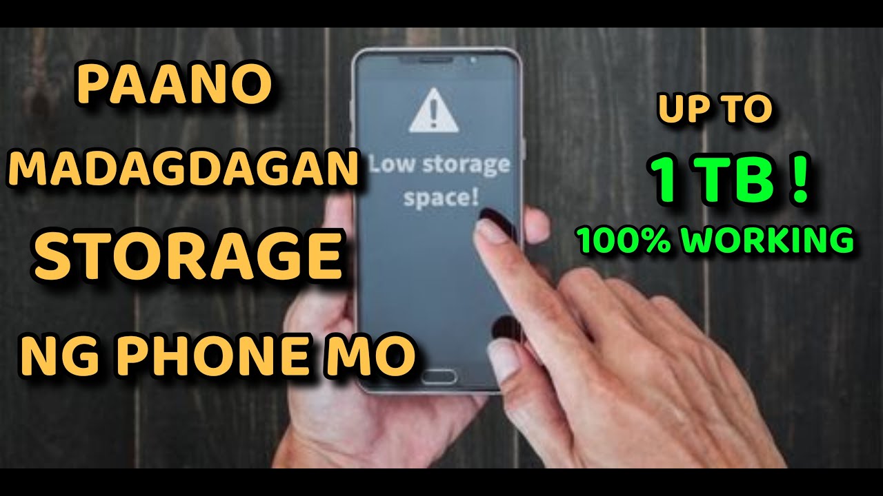 PAANO MADAGDAGAN ANG STORAGE NG PHONE MO 2022 - YouTube