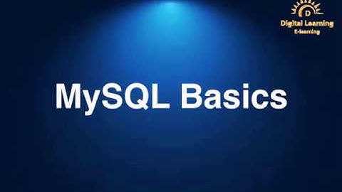 1 MySQL Basics | Online Training Download app from below link
